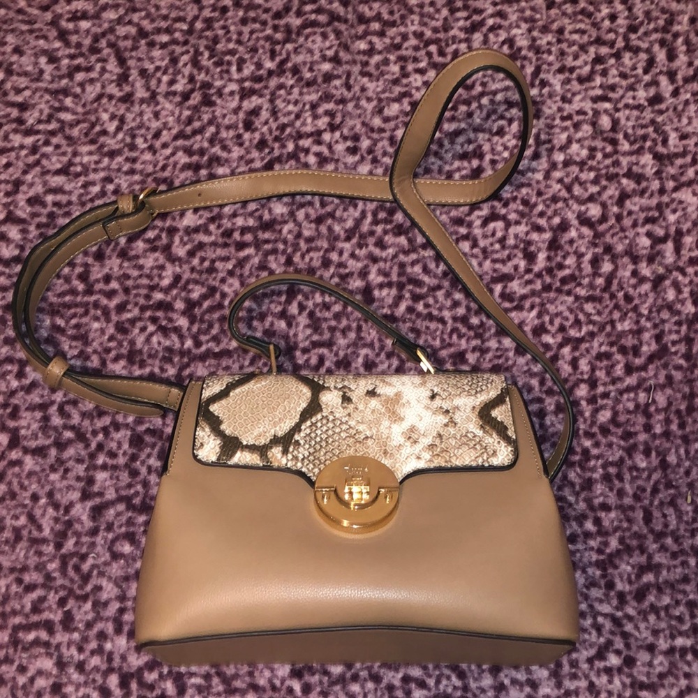 Dune London Snakeskin Top Crossbody